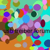 usb treiber forum