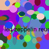 led zeppelin reunion 2007